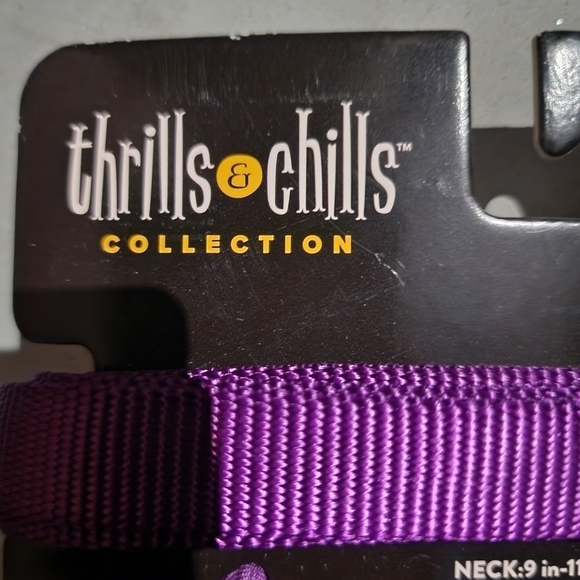NWT Thrills & Chills Cat Comfort Harness & Leash Celestial Moons Stars Halloween - Picture 7 of 8